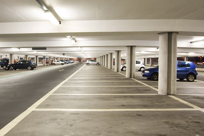 interior parking garage